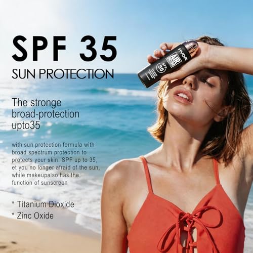 SPF 35 Airbrush Foundation Spray – Flawless Nude Makeup