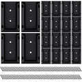Goovilla 20 PCS Deck Railing Bracket Connectors for 2x4 Wood Posts
