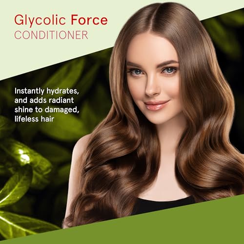 INOAR Glycolic Force Conditioner for Deep Hydration & Repair, 27 Fl Oz