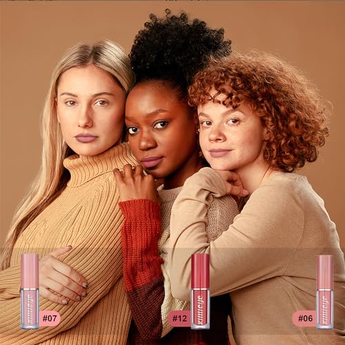 12-Piece Matte Liquid Lipstick Set, Waterproof 24H Wear