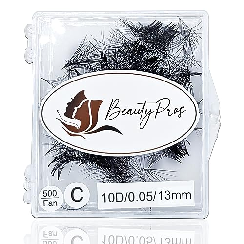 Professional Faux Mink Lash Extensions 500 Loose Fans 8-17mm