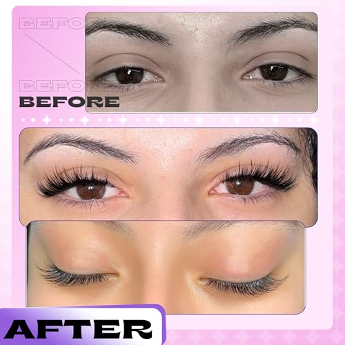 Magnetic Eyelashes with Applicator - No Glue Wispy Cat Eye