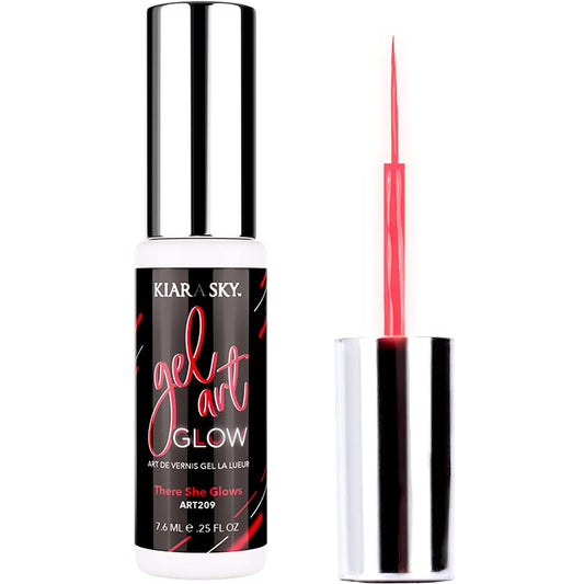 Kiara Sky Glow Gel Art Liner (There She Glows) - Red