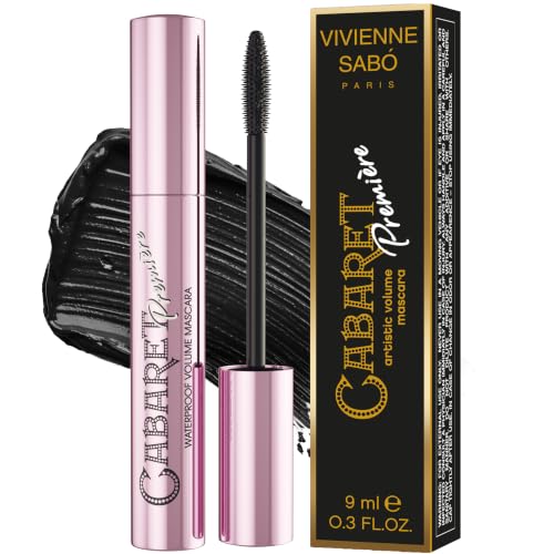 Vivienne Sabó Cabaret Premiere Black Waterproof Mascara 0.3 Oz
