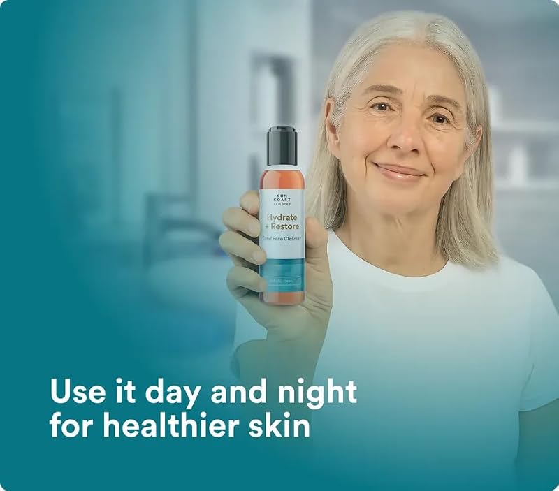 Sun Coast Sciences Hydrate + Restore Facial Cleanser with Niacinamide - 4 Fl Oz