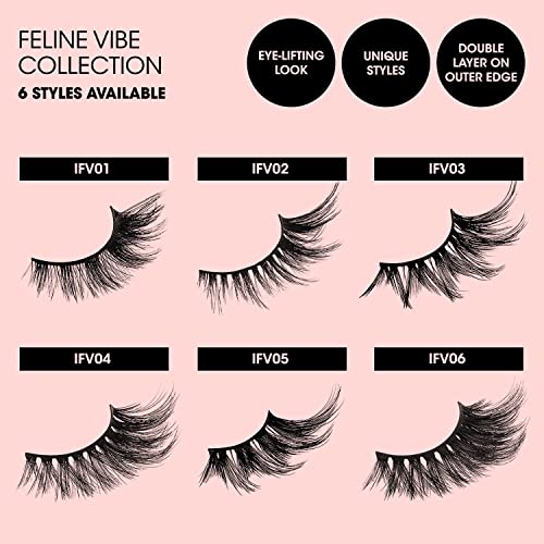 i-ENVY Feline Cat Eye Lashes - 2 Pairs Dramatic Lifting Look