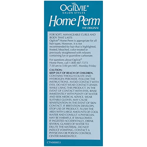 Ogilvie Home Perm Kit Normal Hair Extra Body Waves
