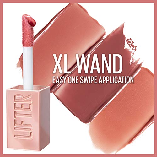 Maybelline New York Maybelline Lifter Gloss Lip Gloss Makeup With Hyaluronic Acid, Brass, 0.18 Fl. Ounce ., 011 Brass, 0.18 fluid_ounces (Pack of 2)