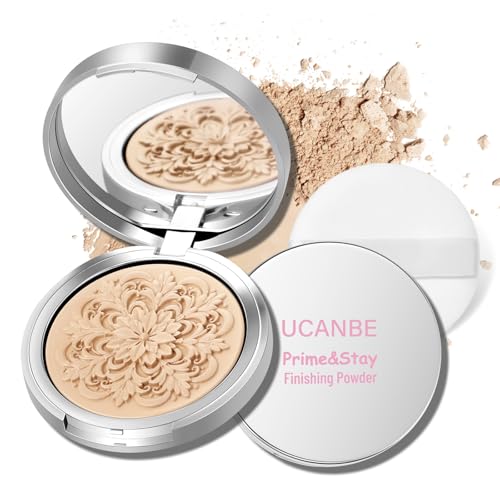 UCANBE Freeze-Dried Setting Powder with Hyaluronic Acid & Niacinamide – Matte Finish & Oil Control