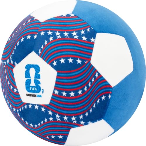 Jazwares USA 9-Inch Plush Soccer Ball - FIFA World Cup 2026