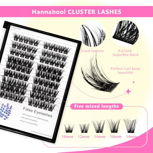 90Pcs Cluster Lash Extensions 8-18mm Dramatic Volume