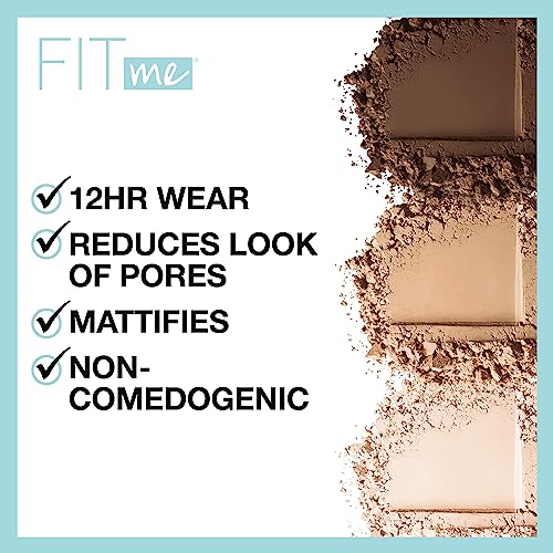 Maybelline New York Fit Me Matte Plus Pore Less Powder, 220 Natural Beige
