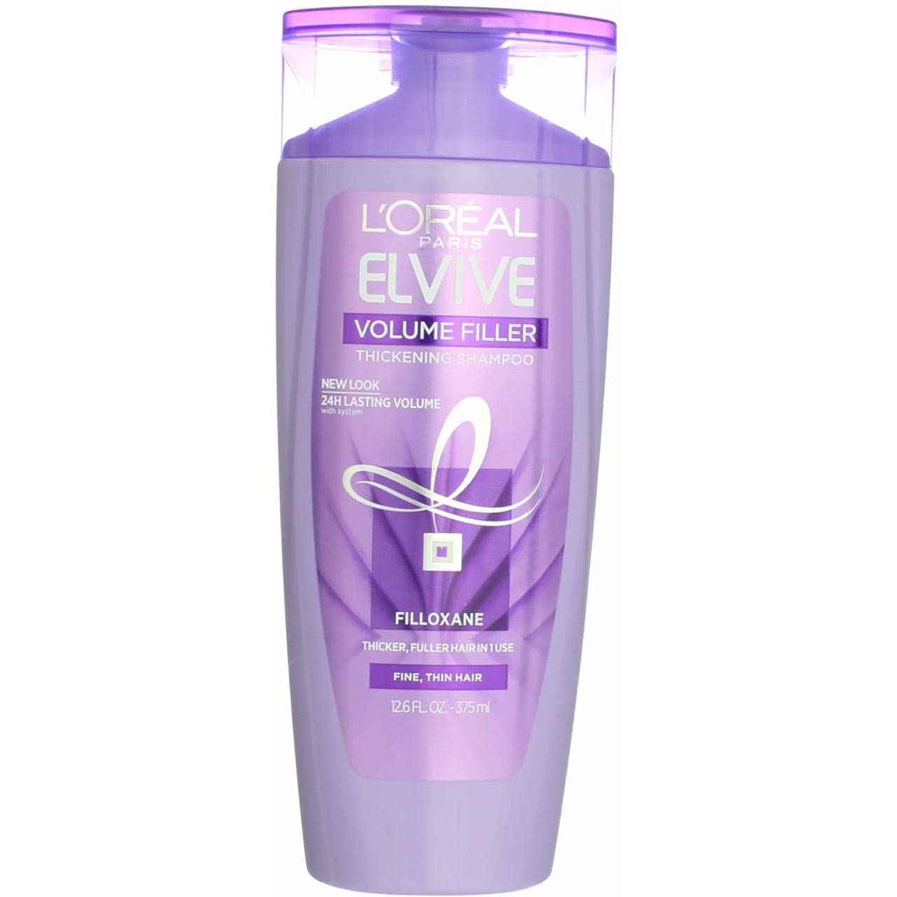 L'Oreal Paris Elvive Volume Filler Thickening Shampoo, 12.6 fl oz (4 pack) (Bundle)