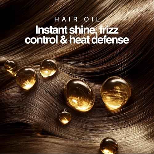 BondGuard Bonding Oil, Heat Protectant & Repair Oil for Damaged, Color-Treated & Frizzy Hair, Adds Shine & Tames Frizz, Lightweight & Vegan - 1.7 fl oz (50 mL)