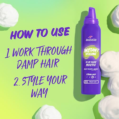 Aussie Instant Volume Mousse Triple Pack 6oz