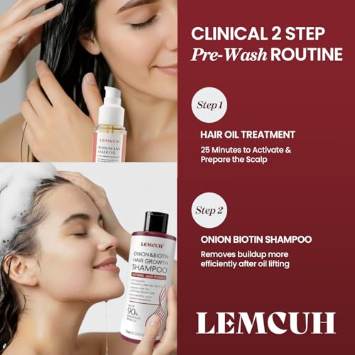 Hair Growth Shampoo for Oily Scalp & Thinning Hair – 12.5oz
