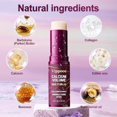 Calcium Multi Balm Stick | Korean Collagen Anti-Aging Hydration