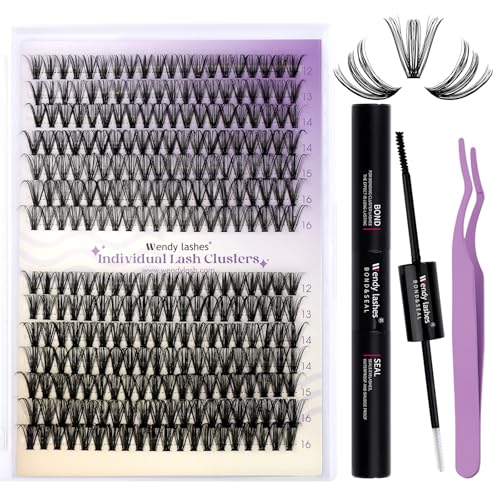 Lash Clusters Kit DIY - 240 Pcs 30D/40D Eyelashes 12-16mm