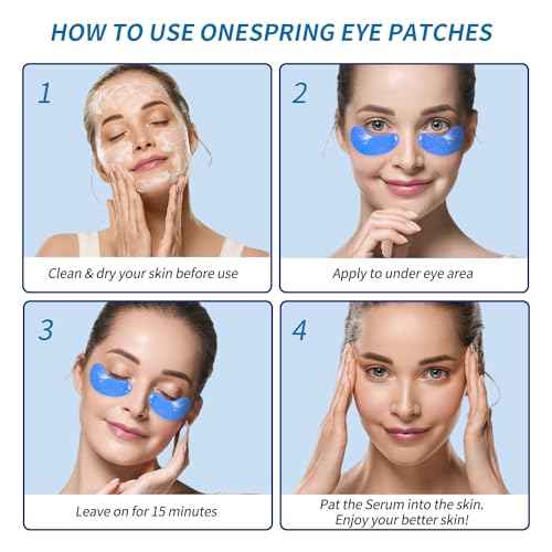 Eye Masks (48 Pairs) - Bachelorette Party Favors, Collagen Under Eye Patches for Puffy Eyes, Fine Lines and Dark Circles, Spa Party, Bridesmaid, Birthday Gifts for Her