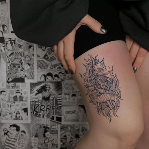 Temporary Tattoo Stickers for Adults, 2 Sheets Waterproof