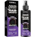 GIFBEA Organic Black Rice Water Hair Growth Serum Spray 5oz with Rosemary & Biotin