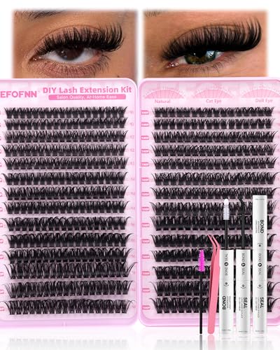 Volume Lash Clusters Kit 560pcs - DIY Eyelash Extensions