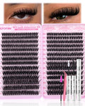 Volume Lash Clusters Kit 560pcs - DIY Eyelash Extensions