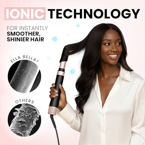 ELLA BELLA 6-in-1 Hot Air Styler & Hair Dryer Set