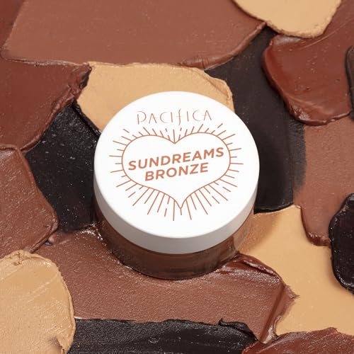 Pacifica Beauty Sun Dreams Bronzer - California, Makeup, Long Lasting, Lightweight, Buildable, Matte Cream Bronzer, Face and Body Makeup, Cream Contour, Face Bronzer, Talc Free, Vegan, 1 oz (1 Count)