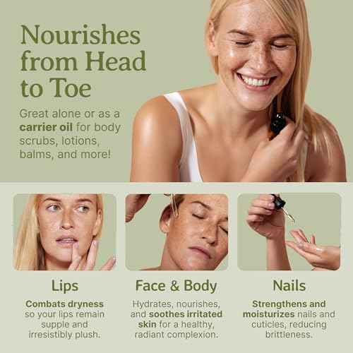 Bella Terra Oils - Organic Tamanu Oil 8 oz - Treasure Chest of Skin Nourishment, High in Vitamin E & Fatty Acids, Enhance Your Skin's Natural Glow