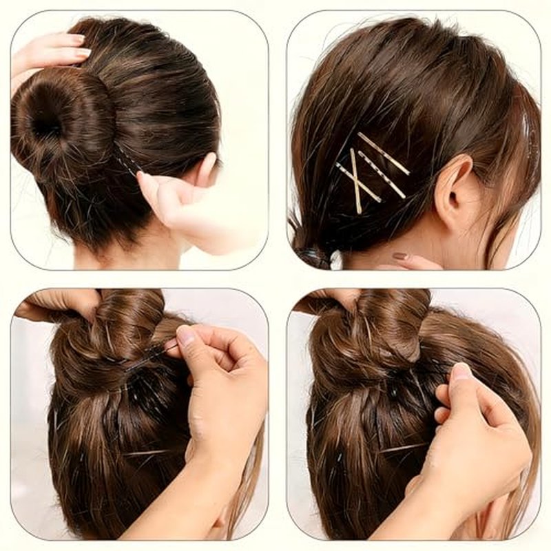 200 Count Mini Bobby Pins 1.38" - Premium Hair Clips Ball Tips