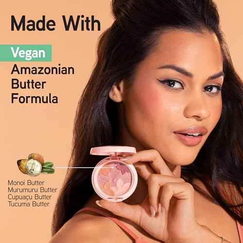 Physicians Formula Matte Monoi Butter Blush Makeup Powder, Mauvy Mattes, Dermatologist Tested