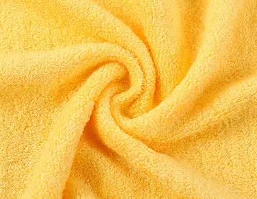 YiYaYo Luxury Baby Washcloth Towel Set 16 Pack for Children Baby Bathroom-Hotel-Spa-Kitchen Multi-Purpose Fingertip Towels & Face Cloths 10'' x 10''