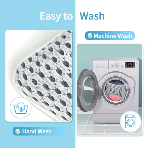 Bath Pillow with Suction Cups - Neck & Back Support