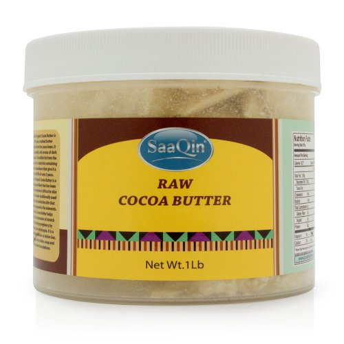 1 lb Raw Cocoa Butter - HalalEveryDay, Smooth & Melting