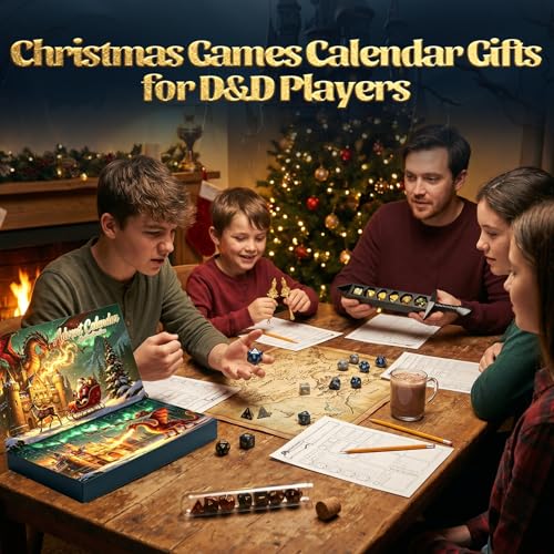 SkyRoad 2026 Dice Advent Calendar - Dungeons & Dragons Gifts