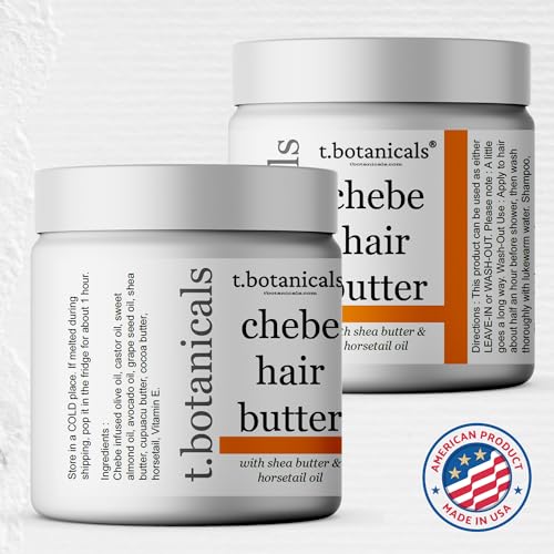 Chebe Hair Butter for Growth & Nourishment - 8 oz Ayurvedic Formula