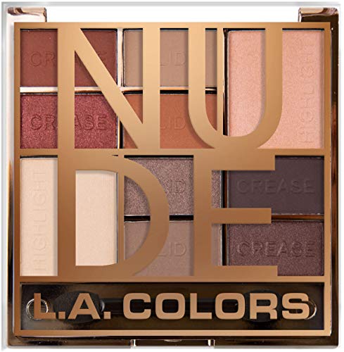 L.A. Colors Color Block Eyeshadow Nude - 2 Pack