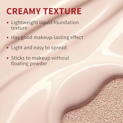 Cushion Foundation ? Hydrating Velvet Matte Finish, 24H Long-Lasting Waterproof Korean BB Cream Compact, Breathable Skincare Base with 3 Shades (Ivory, Beige, Latte) (02#BEIGE)