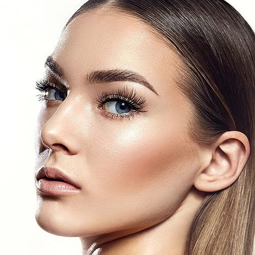 KISS Lash Couture Triple Push Up XL Collection False Eyelashes, 3D Volume in Extra Long Length with Triple Design Technology, Cruelty-Free and Reusable, Style 'Slip', 1 Pair Fake Eyelashes (Pack of 3)