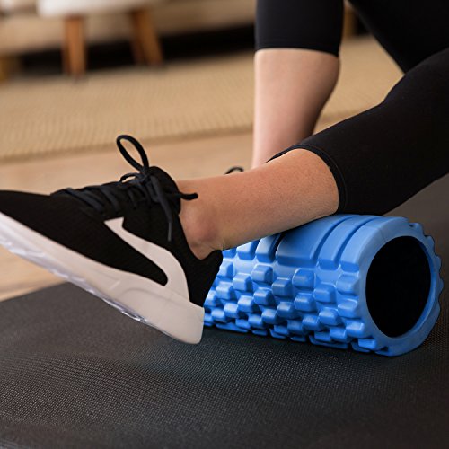 321 STRONG Foam Roller - Medium Density Deep Tissue Massager - Muscle Massage + Myofascial Trigger Point Release - Includes 4K eBook - Alien