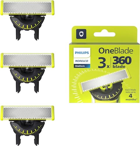 Philips OneBlade 360 Flex Blade - 3 Pack Refills