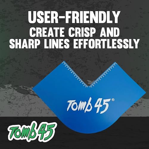 Tomb45 Klutch Card Beard & Hairline Stencil Template