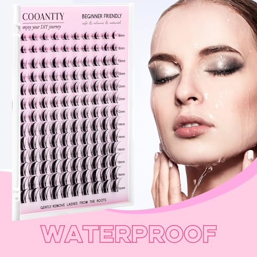 Fairy Lash Clusters C Curl Invisible Band Eyelashes