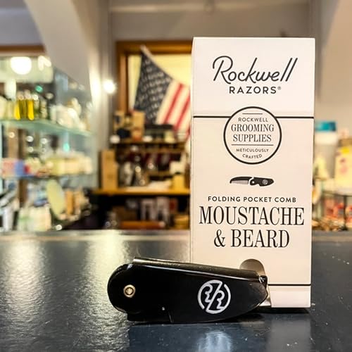 Rockwell Folding Beard & Moustache Comb