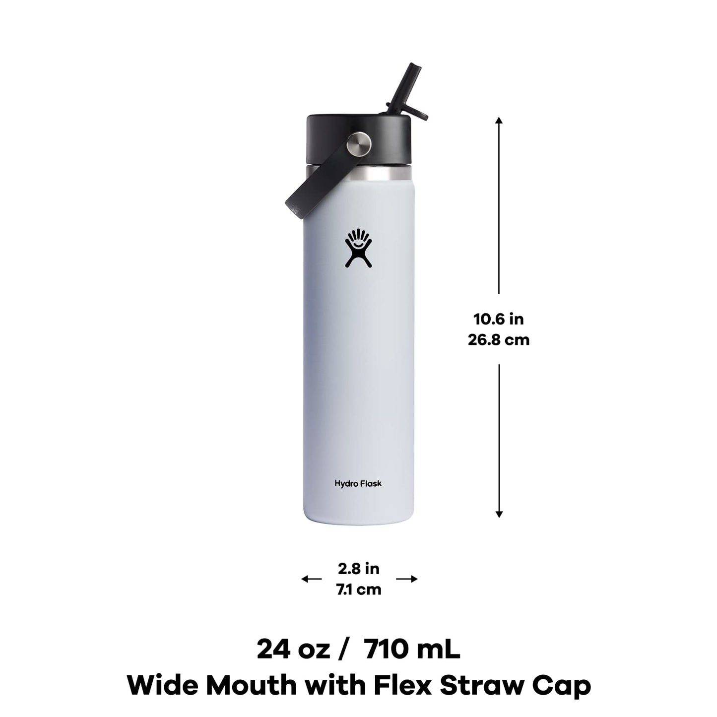 Hydro Flask Wide Flex Straw Cap Agave 24 Oz