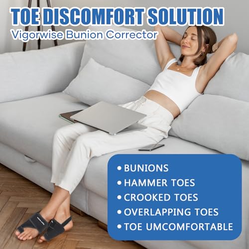 Bunion Corrector with Aluminum Bar – Day & Night Support for Men & Women