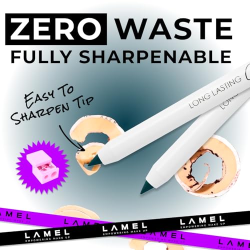 Lamel Waterproof Gel Eyeliner Pencil - Lagoon | 10-Hour Smudge-Proof