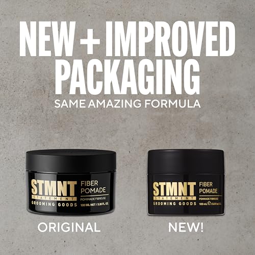 STMNT Fiber Pomade | Semi-Matte Strong Control Hair Styling