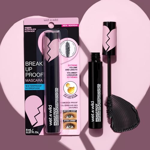 Wet n Wild Breakup Proof Waterproof Mascara, Pack of 2